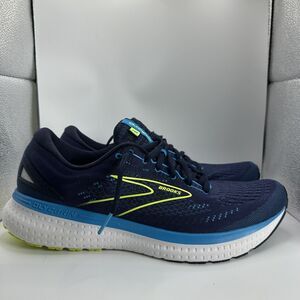 Brooks Glycerin 19 Shoes Mens Size 12.5 D Blue Running Cushioned Trainer
